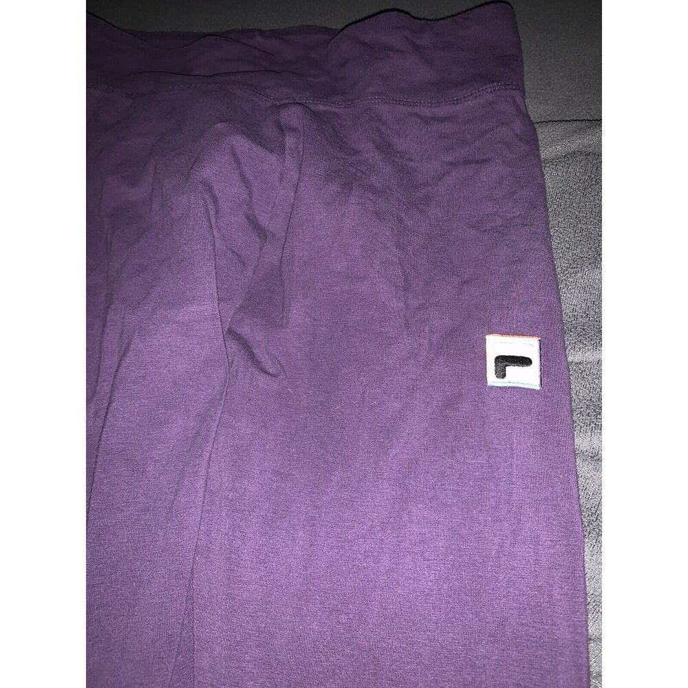 Women's Fila Size Small Purple Leggings - Picture 4 of 5